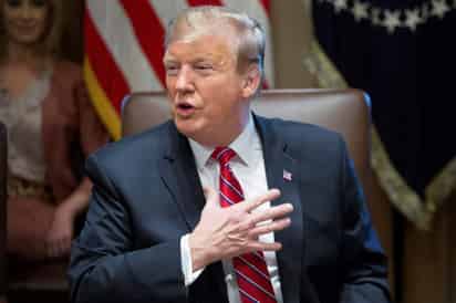 Trump firmará la ley de presupuestos aprobada por el Congreso y declarará el estado de emergencia nacional. (ARCHIVO)