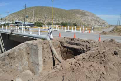 La obra está a cargo de Obras Civiles de La Laguna SA. de CV. Se ejecutará del 17 de enero al 15 de junio de este año. (EL SIGLO DE TORREÓN)