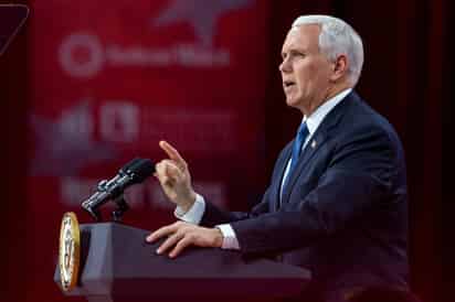 El vicepresidente de Estados Unidos dijo que antes de que termine el mandato de Donald Trump se terminará el muro en la frontera con México, debido a la gran emergencia que existe.