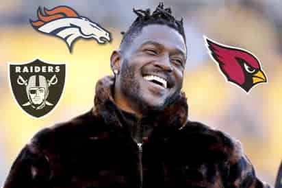Antonio Brown ya tiene 'pretendientes' ante su inminente salida de los Acereros. (Especial)