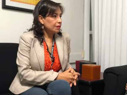 Mónica Álvadorado, representante de la mujer industrial en La Laguna señaló que las mujeres organizadas pueden lograr grandes proyectos.(EL SIGLO DE TORREÓN)