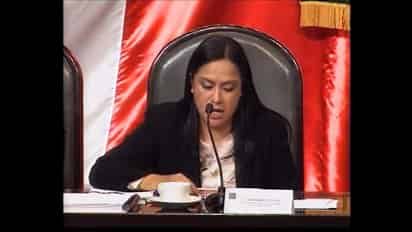 Cerca de las 10 de la mañana, se dio por concluida la reunión cuando la funcionaria del gobierno federal no pudo continuar con la ronda de preguntas de parte de los legisladores. (ESPECIAL)