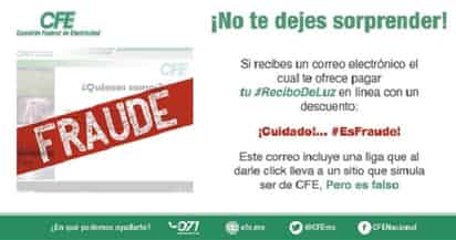 La empresa negó mediante un comunicado tener relación alguna con el envío de mensajes para engañar a usuarios. (ARCHIVO)