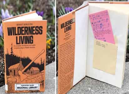 La última fecha de préstamo marca que salió de la biblioteca en 1977. (INTERNET)
