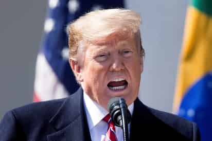 Trump aseguró que no sabe cuándo estará listo el informe sobre la presunta injerencia rusa en las elecciones de 2016. (ARCHIVO)