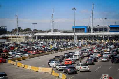 Así luce la Garita Internacional de San Ysidro, en la ciudad de Tijuana tras las expresiones de Donald Trump. (ARCHIVO)