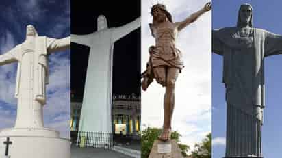 A lo largo del tiempo el hombre ha dado tributo a su fe en Cristo creando esculturas de gran tamaño y en Latinoamérica podemos encontrar algunos de estos. (ESPECIAL)