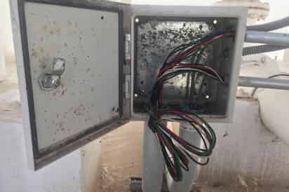 Las fallas que presentaron pozos de Francisco I. Madero fueron a causa del robo del cableado. (EL SIGLO DE TORREÓN/CLAUDIA LANDEROS)