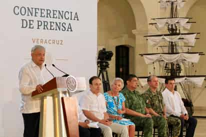 El mandatario adelantó que se tiene programado reforzar la presencia de las fuerzas federales en la entidad en las próximas semanas. (NOTIMEX) 