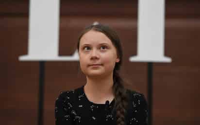Greta Thunberg dice que no abandonará hasta que Suecia, su país, cumpla con los Acuerdos de París. (EFE)
