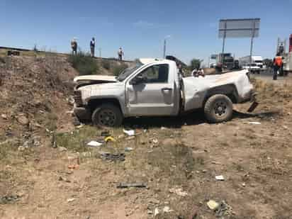 Aclaran datos sobre el lesionado de la camioneta de CFE que trató de ganarle el paso al tren.