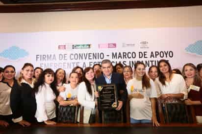 En Palacio de Gobierno se realizó la firma del convenio que entrará en vigor a partir de mayo