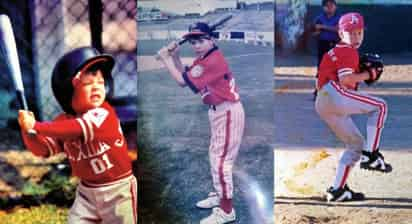 En la foto, Ciro Norzagaray, Niuman Romero y Román Peña Zonta en su infancia. (Especial)