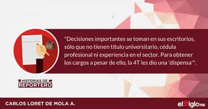 Sin título profesional,  manejan millones en Pemex; les dieron dispensa
