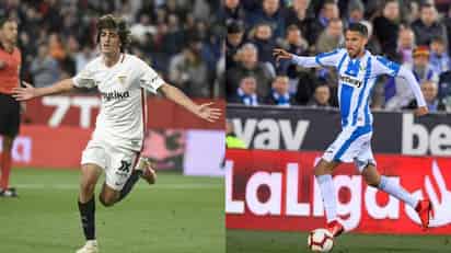  Sevilla FC tratará de sacar provecho de su localía y obtener un triunfo más, una vez que se enfrente ante el Leganés, donde se espera el regreso del zaguero mexicano Diego Reyes. (ESPECIAL)
