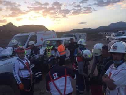 El cuerpo del tercer trabajador que murió durante el derrumbe ocurrido al interior de la mina Cerro Prieto, propiedad de la empresa Corpomin en el municipio de Julimes, fue localizado tras casi 24 horas de búsqueda. (TWITTER)