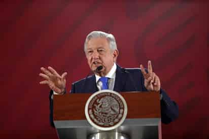 El presidente reiteró que busca libre comercio y no una guerra comercial. (ARCHIVO)