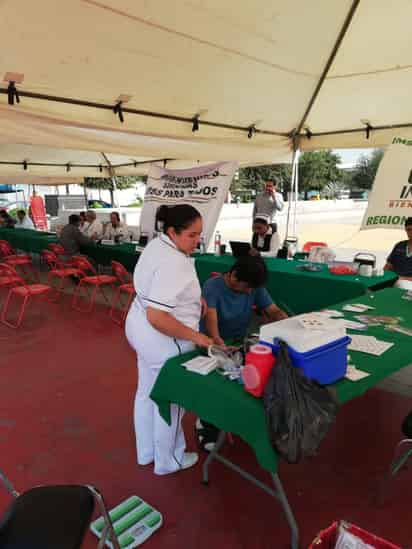 A partir de las 9 de la mañana se comenzó a brindar el servicio de atención para todas aquellas personas interesadas. (EL SIGLO DE TORREÓN)