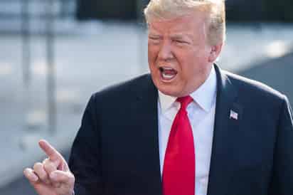 Repitió que 'México ha tomado ventaja de Estados Unidos por décadas', y en seguida reiteró que por culpa de los demócratas, nuestras 'leyes de inmigración son malas'. (ARCHIVO)