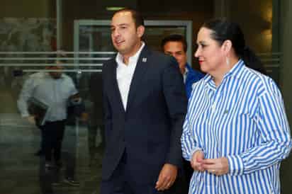 El presidente del Partido Acción Nacional (PAN), Marko Cortés Mendoza, anunció que presentarán una queja ante el Instituto Nacional Electoral (INE) por la ceremonia de inicio de la construcción de la Refinería Dos Bocas, en Tabasco, que encabezó el presidente Andrés Manuel López Obrador. (ARCHIVO)