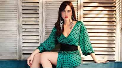 Preocupada. Cáncer no es igual a muerte, se puede curar, subraya la actriz mexicana, Ana Claudia Talancón. (ESPECIAL)