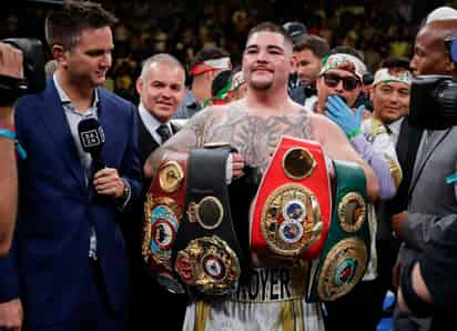 Andy Ruiz fue bicampeón en la Olimpiada Nacional representando a Baja California. (ARCHIVO)