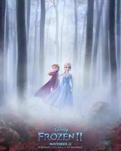 Esta mañana de lunes Disney reveló a través de redes sociales la imagen de Frozen 2. (ESPECIAL)