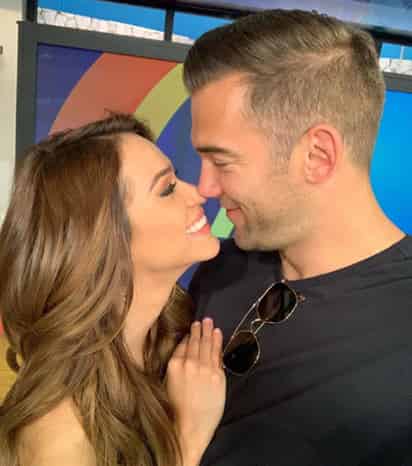 'La chica del clima' abrió su corazón con sus seguidores de Instagram y además de postear una foto con su nuevo amor, le dedicó un romántico mensaje. (INSTAGRAM)