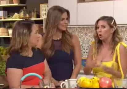 Ocurrió durante la transmisión en vivo. (CAPTURA)