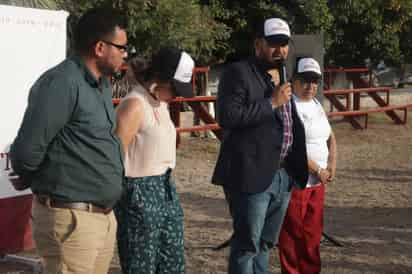 Campo de futbol con más de 50 años de antigüedad, recibió 'una manita de gato'. (EDITH GONZÁLEZ)