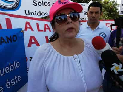 Mónica Cueto, representante de Chalecos México en la Comarca Lagunera, dijo que la agrupación es a nivel nacional y que ya tienen presencia en 55 ciudades del país. (EL SIGLO DE TORREÓN) 