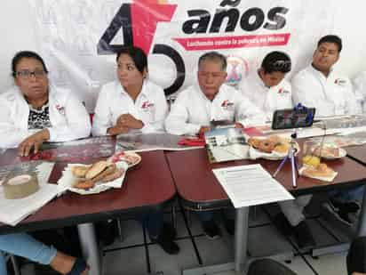 Pablo Pérez García, dirigente estatal del Movimiento Antorchista Nacional, dijo en rueda de prensa que los festejos serán un grito de protesta contra la desigualdad e injusticias sociales. (EL SIGLO DE TORREÓN)