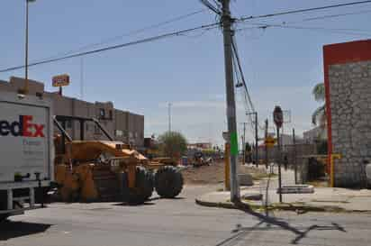 Arrancaron los trabajos en el parque industrial de Gómez Palacio, donde se proyecta invertir 30 millones de pesos en 19 obras. (EL SIGLO DE TORREÓN)