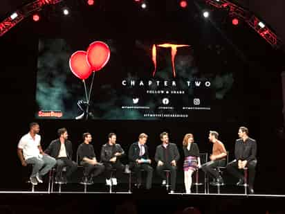 Actores. El elenco de It: Chapter Two participa en la Comic-Con donde los asistentes vieron el más reciente avance de la cinta. (AP)