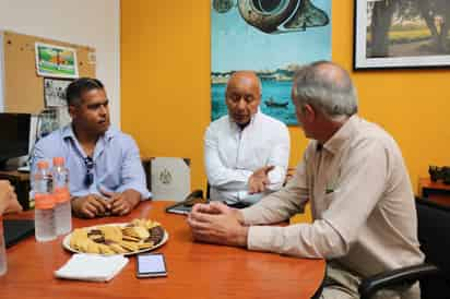 Destacan autoridades que sí se cuenta con asesoría especializada de arquitectos en la restauración de la Casa Mudéjar de Torreón. (ROBERTO ITURRIAGA)