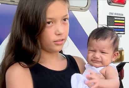 La niña intentó resucitar a la bebé y luego llamó al 911. (INTERNET)