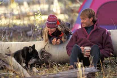 Antes de adentrarte a un campamento con tu perro, cerciórate de que este lugar acepte a tu mascota. (ARCHIVO) 