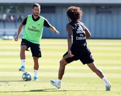 El belga Eden Hazard está cerca de reaparecer con el Madrid. (ARCHIVO) 