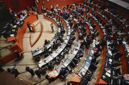 La denominada Ley contra las Empresas Fantasmas y Evasión Fiscal fue aprobada en lo general por 82 votos a favor y 34 en contra en la Cámara de Senadores. (EL UNIVERSAL)