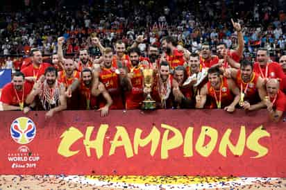 España se impuso 95-75 a Argentina, y conquistó el segundo título de Copa del Mundo. (AP)