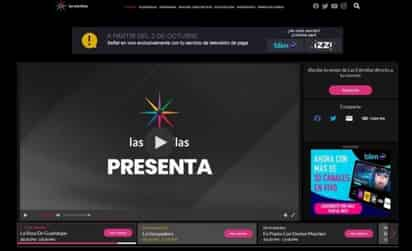 
En la parte superior del reproductor de video se distingue la leyenda: A partir del 2 de octubre. Señal en vivo exclusivamente con tu servicio de televisión de paga. (EL UNIVERSAL)