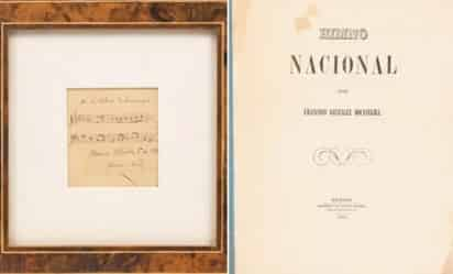 La primera vez que el Himno Nacional se entonó, el 15 de septiembre de 1854, en el lugar, que posteriormente fue derribado para dar paso muy cerca al actual máximo recinto cultural, el Palacio de Bellas Artes. (EL UNIVERSAL)