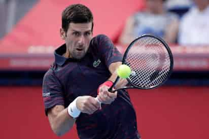 Djokovik participa en el Masters 1000 de Shanghái en China. (ARCHIVO)