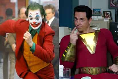 El actor Zachary Levi, quien interpretó a Shazam, elogió en sus redes sociales el filme del Joker. (ESPECIAL) 
