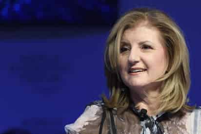 Desde 2016, Arianna se separó del Huffington Post y se dedicó a dirigir la compañía Thrive Global. (ARCHIVO)