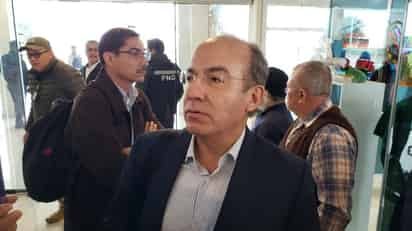 El expresidente de México fue cuestionado sobre las investigaciones que se realizan en los Estados Unidos que implican a Coahuila. (EL SIGLO COAHUILA)