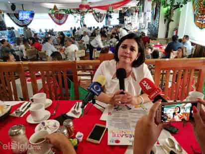 Gabriela De León Farías pidió unir esfuerzos para abordar y encontrar pronta solución a los desafíos que afronta este sector. (ARCHIVO)