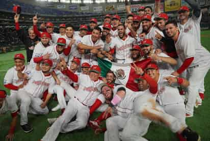 Clasificó el combinado mexicano para el torneo olímpico de beisbol por primera vez. (EFE)