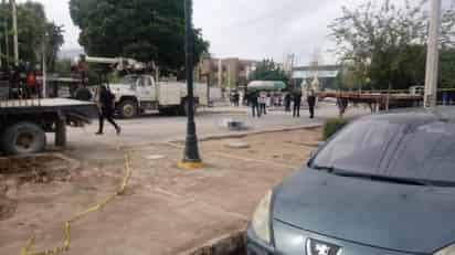 Esto ocurrió en las inmediaciones de la Alameda Zaragoza, mientras se realizaba el desfile conmemorativo por el 109 aniversario de la Revolución Mexicana. (EL SIGLO DE TORREÓN)