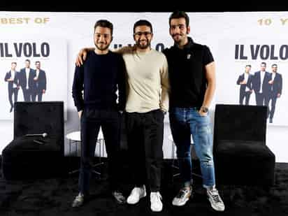 Sinceros. La agrupación italiana de pop lírico Il Volo dice que hay una canción para cada momento. (EFE)